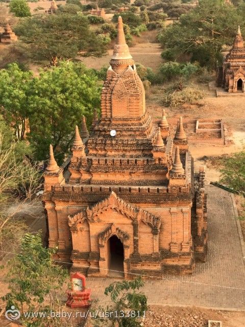 О моем путешествии в Мьянму. Древние храмы Багана