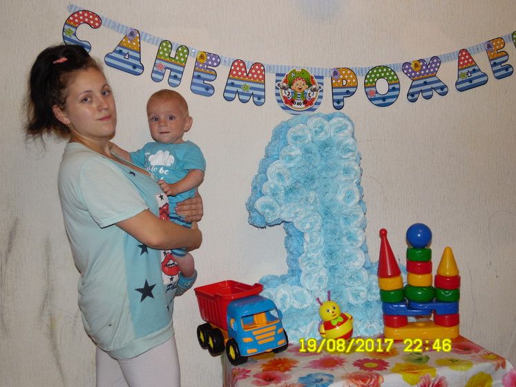 Решила занять себя в декрете))Занимаюсь объемными цифрами))