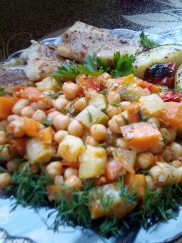 Нут с овощами Нут с овощами