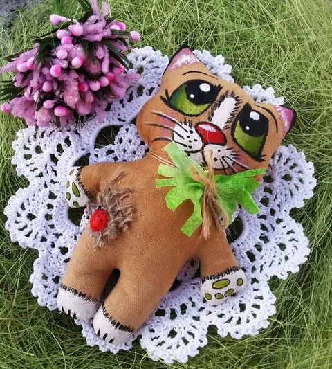 Кофейные игрушки-магниты