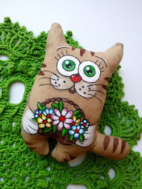 Кофейные игрушки-магниты
