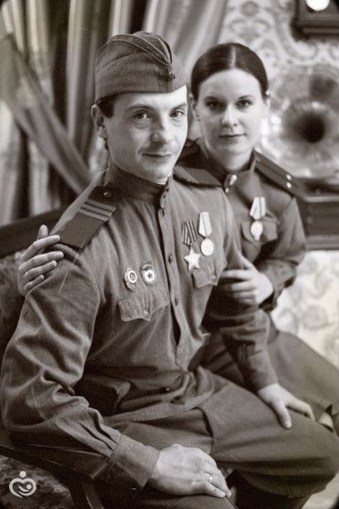 Фотосессии ко дню Победы в стиле 40-50-х годов