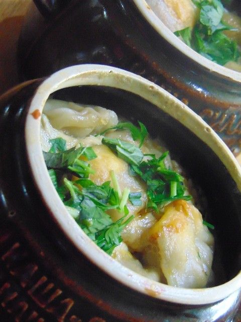 Кулинарная азбука - М. Мясо. Пельмени с овощами в духовке